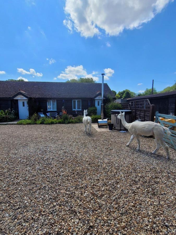 Birch Cottage With Private Wood Fire Hot Tub Harrietsham ภายนอก รูปภาพ